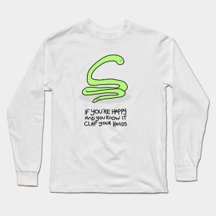 Grumpy Snake Long Sleeve T-Shirt